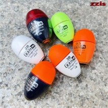 찌스 전자구멍찌 ZZIS V6 바다 전자찌 425배터리, 1.5, 화이트오렌지, 1개
