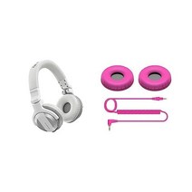 Pioneer DJ HDJCUE1BT 온이어 Bluetooth 헤드폰 화이트 HCCP08V