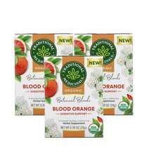 트레디셔널메디시널 블러드 오렌지 28g 14티백 Traditional Medicinals Botanical Blends Blood Orange, 3팩
