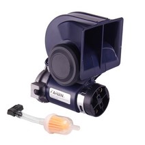 FARBIN-달팽이 공기 경적 압축기 릴레이 하네스 포함 12V 150db 슈퍼 시끄러운 듀얼 톤 자동차 트럭 오토, 07 Bule_02 24V