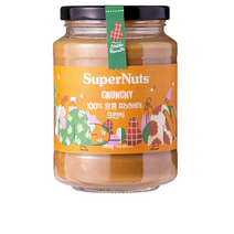 슈퍼너츠 100% 땅콩 피넛버터 크런치, 7개, 460g