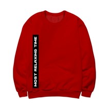 와이티클로젯 MOST 기모 맨투맨 남여공용 빅사이즈 티셔츠