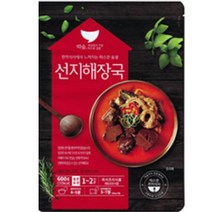선지해장국(선미 600g)X5/선지국/선지/식자재/간편식/, 1세트