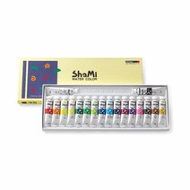 MDF1817 신한 샤미 수채화 10ml 18색 (물감/수채화물감/파레트/붓)