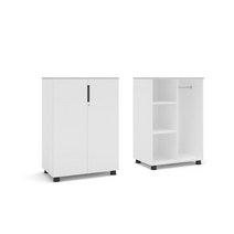 ALL NEW 옷장 겸 수납장_양문형, AMHM-852D, 에쉬오크