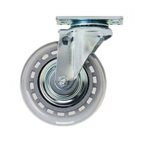 무소음(인라인) 경량바퀴 대차 엘카(카트렉) 운반구 바퀴 회전 4인치 / 5인치바퀴 4개세트 국내산조립, 5인치