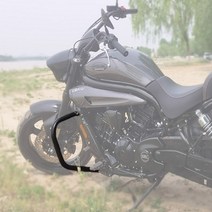 GV650 미라쥬650 튜닝파츠 엔진가드 범퍼 크레쉬바 스테인레스 블랙 크롬
