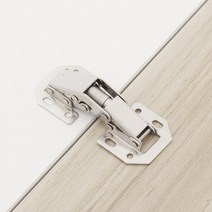 영달철물 무보링 경첩 36x76mm 문 도어 수납장 연결고리 문짝 부품 부속품 가구, 상세페이지 참조