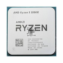 CPU AMD Ryzen 5 3500X R5 3.6 GHz 6 코어 스레드 CPU 프로세서 7NM 65W L3 32M 100000000158 소켓 AM4, 한개옵션0