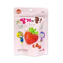 동결건조 과일칩 뽀로로 딸기가 쿵 아이과자 아이간식, 10개