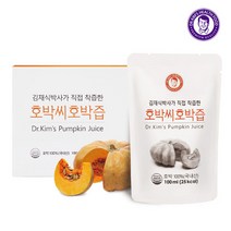 [김재식헬스푸드] 호박씨호박즙(스탠딩) 100ml 30팩 (1박스), 단품, 단품