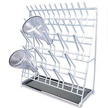 컨비젼 탁상용 초자건조대 wire 단면, 1개