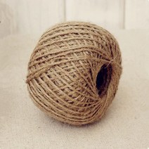 마닐라로프 삼줄 줄다리기줄 100m 자연 황마 베이커 꼬기 삼베 문자열 대마 로프 파티 웨딩 선물 포장 코드, 02 파란
