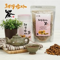 뿌리로빚은차 돼지감자차 웰빙차 가족건강차 야채차 구수한차 과립차 전통차 국산차, 90g, 1통