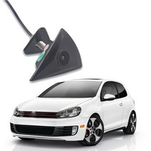 어라운드뷰 후방 사이드 카메라 VW 골프 MK4MK5MK6 용 자동차 CCD 전면 뷰 카메라 투란 캐디 아마록용 GTI, 한개옵션0