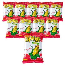 옛날 대용량 옥수수 과자 신흥 머거봐 10개입, 30g x 10봉