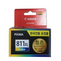 PIXMA MP287 프린터 CL-811XL 대용량 칼라 정품, 단품