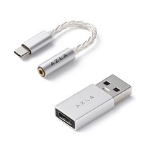 아즈라 C타입 이어폰 젠더 케이블 DAC A100, 실버