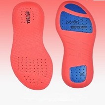 버그 축구 Tlss 미끄럼 방지 충격 릴리프 포런 탈취 통기성 흡수 내마모성 달리기 농구 깔창, 없음, 43.스타일 레드 하프 팜 - 41(JP260)