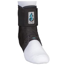 Med SpecASO 발목 지지대 블랙 XXS 298359, Ankle Stabilizer, XX-Small