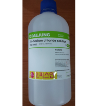 오피스안&컴사이언스 (D.J) Sodium chloride solution 염화나트륨용액 3%-1L 시약