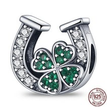 PANDORA 판도라 오리지널 판다 팔찌 목걸이 925 실버 컬러 동물 하트 모양의 매력 비즈 여성 펜던트 DIY 쥬얼리, PAC156