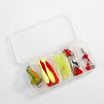 루어낚시 미끼세트 초보 입문 낚시 준비 웜낚시