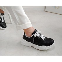 국내제작 걷기편한 슬랙스에어울리는 발볼넓은 키높이 DM-시크 남자 운동화 스니커즈