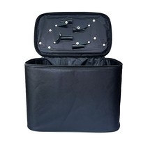 츠키프로페셔널 하드 뷰티박스 헤어디자이너용 대형 사각가방, 블랙