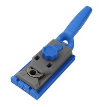 핸들 마킹이 있는 포켓 홀 도웰링 지그 키트 드릴 가이드 직선 경사 구멍 멀티 목공 도구 6mm 8mm 10mm 12mm, TypeA