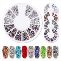 네일 크리스탈스톤 세트 10종, 01 크리스탈