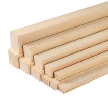 가벽 재단 합성 각목 목재 각기목 소송 방부목 한치각, 소나무 5cmX5cm 길이 60cm 4개입
