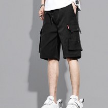 예스라인 패션 카고 밴딩 남자반바지 여름반바지 건빵반바지 남성용