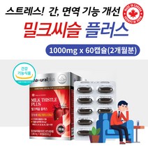 캐나다 산 밀크씨슬 추출물 간 건강 기능 회복 영양제 추천 가성비 좋은 약국 보조제 비타민 A B 엽산 아연 간장 눈 피로 개선 면역력 에좋은 건강 식품 40대 50대 60대 중년