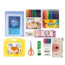 화신문구 초등학생 유치원 행복 왕자님 공주님 문구세트 입학 졸업 선물 추천, 10종 공주님