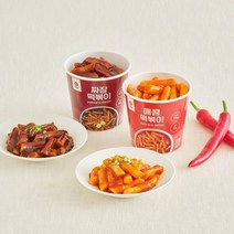 다노 떡볶이 2종 5개입, 짜장떡볶이 5개