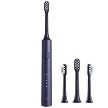 전동칫솔 샤오미 Xiaomi Mijia T302 음파 전동 칫솔 IPX8 방수 150 일 긴 배터리 전자 화이트닝, [04] Blue ADD 3B Head