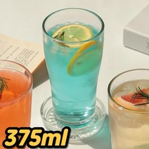 에이드 글라스 홈카페 티 매장 선물 하이볼 라떼 스무디 커피 얇은 언더락 손님 물 음료 유리컵 유리잔, 13Ry390 하이볼 420ml