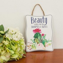 꽃집데코 벽면꾸미기 일러스트액자 여친선물 행잉플랜트 인테리어조화 청첩장꽃 벽장식, 선인장, 선인장