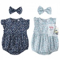 헤어밴드 꽃무늬 지니홈 민나시 바디슈트와 5990 E704