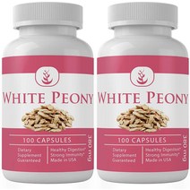 퓨어 작약추출물 White Peony Root 100캡슐 2개
