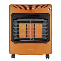 실내 가스 히터 사무용 온풍기 LPG 도시가스 겨울, 오렌지 (천연 가스) 10m