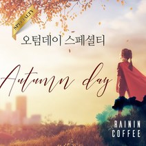 [레이닌커피] 오텀데이 마이크로랏 수입 원두커피 홀빈 / 500g, 구성:오텀데이 / 용량:500g, 상세 설명 참조