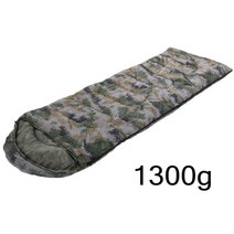 군용침낭 높은 품질 코 튼 캠핑 슬리핑 백 봉투 육군 또는 군사 위장, 2.A 1300g