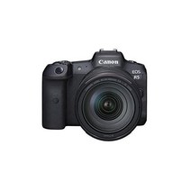 캐논 EOS R5 Full-Frame Mirrorless 카메라 w/ RF24-105mm F4 L is USM Lens Kit - 8K 비디오 45 Megapixel CMOS S, 24-105mm_Black | Base