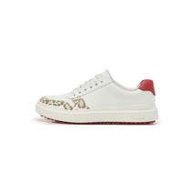 [Grandpro Am Golf Sneaker] 화이트 여성 골프화 [WIDTH:B] CHSO1F401MU, 225