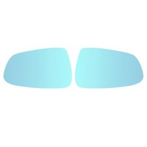 반사경 실내 도로 반사경 1쌍 800R 광각 대형 비전 백미러 난방 교체용 테슬라 모델 3 Y xs 액세서리용 눈, 05 blue for model S