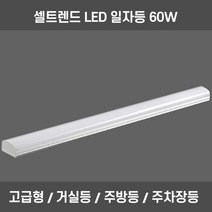셀트렌드 LED 조명 일자등 거실등 주차장 공장등 60W, 단품