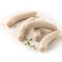 국내산 독일식 정통 수제 햄 소시지 렉커 화이트소시지 튜링어 브라트부어스트(240g), 1개, 240g
