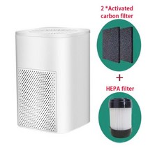 오캄라곰 공기청정기필터 새로운 UV 공기 청정기 활성 오존 Ionizer 살균 제거 냄새 2022 신선한 홈, 01 White-USB plug in, 01 White-USB plug in